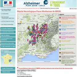 Hôpital Neurologique Pierre Wertheimer de BRON - Plan Alzheimer 2008 - 2012