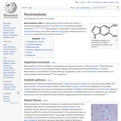 Neuromelanin - Wikipedia