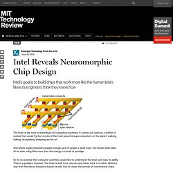 Intel Reveals Neuromorphic Chip Design