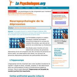 Neuropsychologie de la dépression