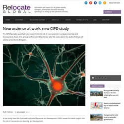 Neuroscience at work: new CIPD study
