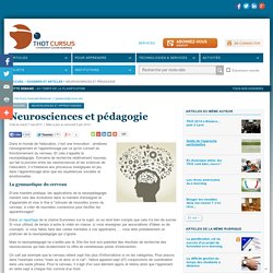 Neurosciences et pédagogie