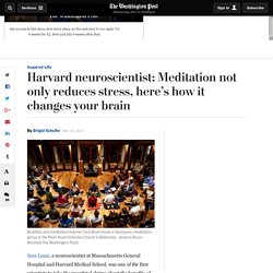 Harvard neuroscientist: Meditation not only reduces stress, here’s how it changes your brain
