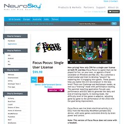 Store — Focus Pocus: Single User License