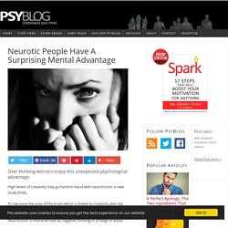 Neurotic People Have A Surprising Mental Advantage