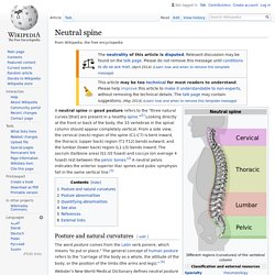 Neutral spine - Wikipedia