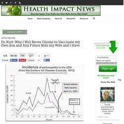 Dr. Kurt: Why I Will Never Choose to Vaccinate my Own Son and Any Future Kids my Wife and I Have