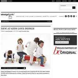 New at Kids Love Design