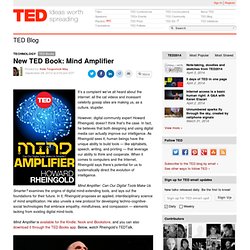 New TED Book: Mind Amplifier