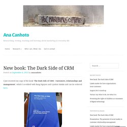 New book: The Dark Side of CRM