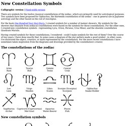New Constellation Symbols