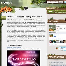 50+ New and Free Photoshop Brush Packs