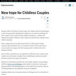 New hope for Childless Couples