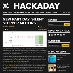 New Part Day: Silent Stepper Motors