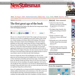 The first great age of the book