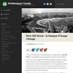 New Old Stock : la banque d'image vintage