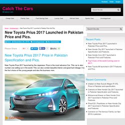 New Toyota Prius 2017