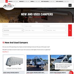 New & Used Campers for Sale - Avan NSW