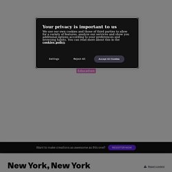 5e ? 4e ? New York, New York by LACOUR on Genially