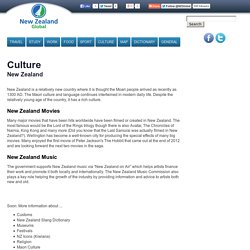 New Zealand Culture and Arts