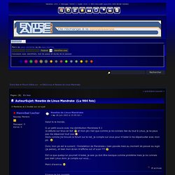 Newbie de Linux Mandrake