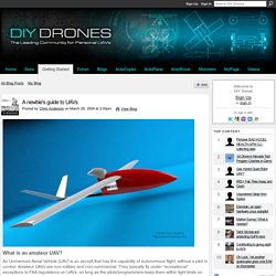 A newbie's guide to UAVs - DIY Drones - Nightly