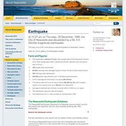 Newcastle City Council - Earthquake