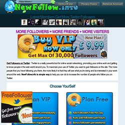 Get More Twitter Followers Free Everyday