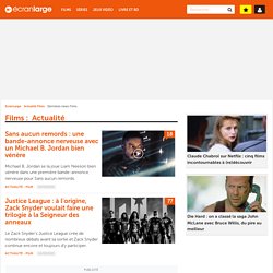 News et actualités films cinéma