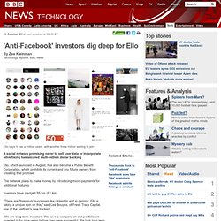 'Anti-Facebook' investors dig deep for Ello