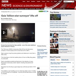 Gaia 'billion-star surveyor' lifts off