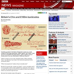 Britain's £1m and £100m banknotes