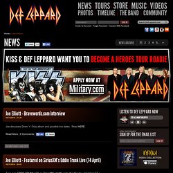 the official Def Leppard web site