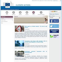 News - Policies - Climate Action
