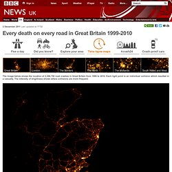 Every death on every road in Great Britain 1999-2010