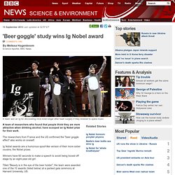 'Beer goggle' study wins Ig Nobel award - FrontMotion Firefox