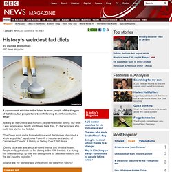 History's weirdest fad diets