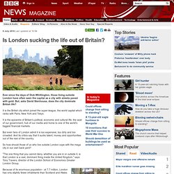 Is London sucking the life out of Britain?