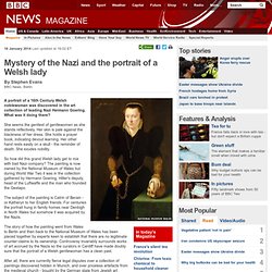 Mystery of the Nazi and the portrait of a Welsh lady