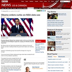 Obama orders curbs on NSA data use