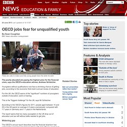 OECD jobs fear for unqualified youth