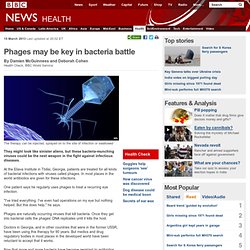 Phages may be key in bacteria battle