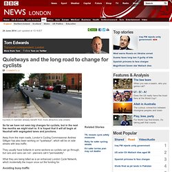Quietways and the long road to change for cyclists