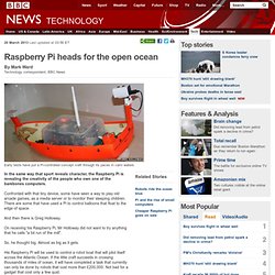 Raspberry Pi heads for the open ocean