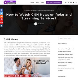 Watch CNN News Without Cable TV