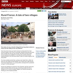 Rural France: A tale of two villages