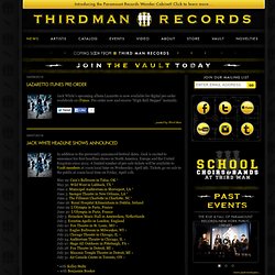 News - Third Man Records