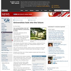 Universities look into the future