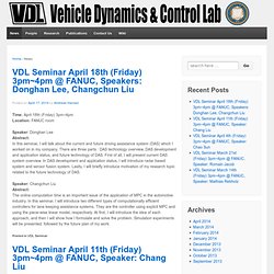 Vehicle Dynamics & Control Lab