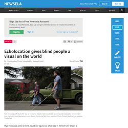 Echolocation gives blind people a visual on the world
